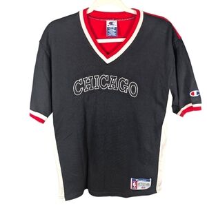NBA Champion Chicago Bulls Shooting Shirt Warmup Jersey Size Youth Size Large